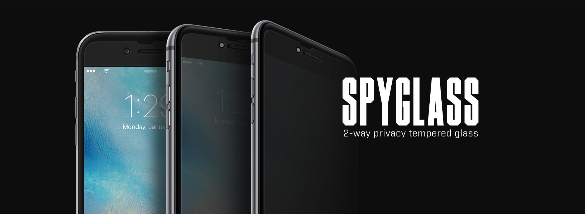 Spyglass privacy phone screen protectors